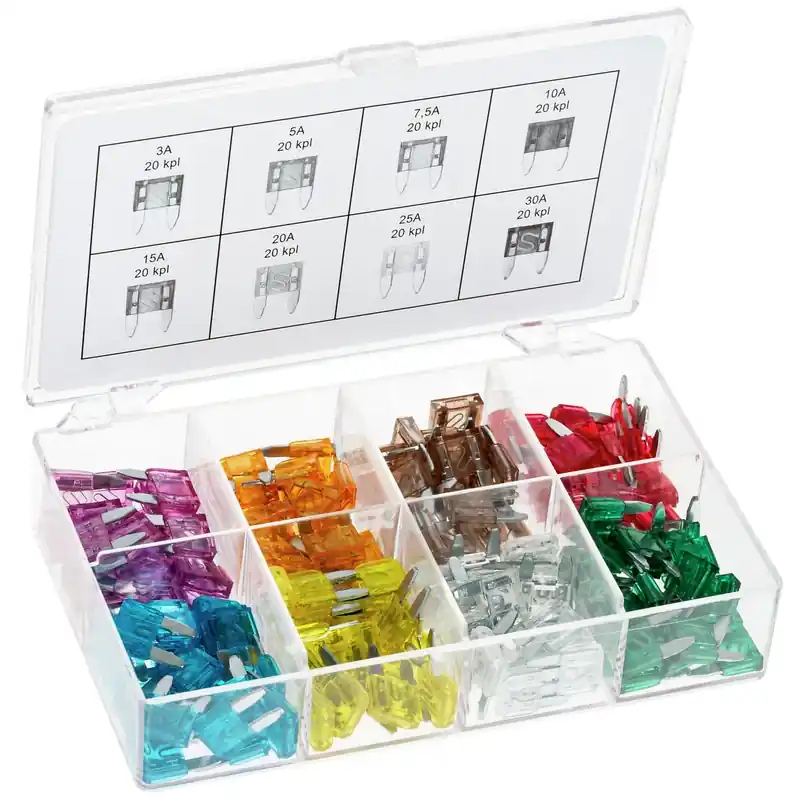 Endast idag SÄKRING SORTIMENT MINI 160ST