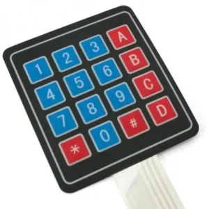 Fri frakt Knappsats membran 16-knappar 4x4 matris