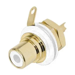 Reapris RCA hona REAN guld chassie vit