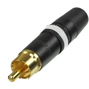 Beställ nu RCA hane REAN guld vit