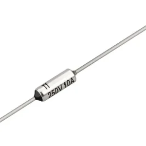 Temperatursäkring 104C 250VAC 10A risnedsättning