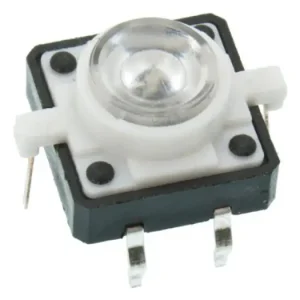 Erbjudandepris Tryckknapp PCB 12x12x7mm LED blå