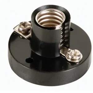 Rabatter Lamphållare E10 svart