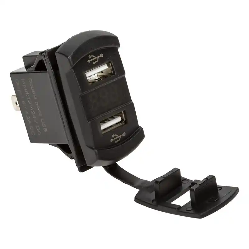 Begränsad tid USB-LADDARE OCH VOLTMÄTARE 44X25MM