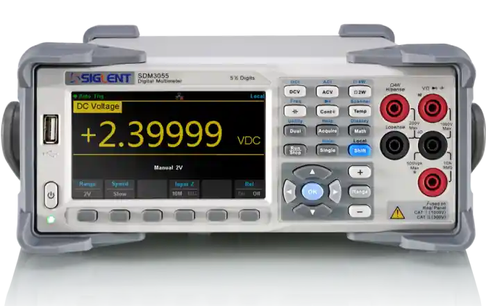Bänkmultimeter 5½ siffra Siglent SDM3055 Säker betalning