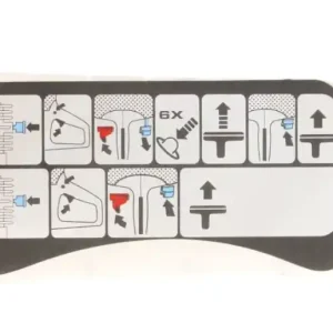 Erbjudande Dekal, Startinstr, K750 Purge
