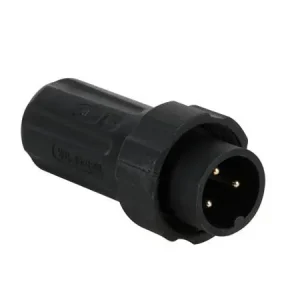 Universalkontakt 3-pol hane kabel IP68 Trygg betalning