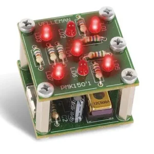 Elektronisk tärning, skak-aktiverad - byggsats Fynd