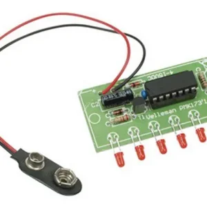 Rinnande ljus 6 LED - byggsats Fri frakt