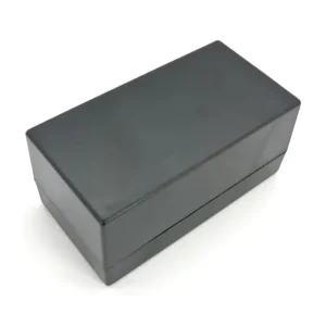 Apparatlåda FB18 svart 71x138x65mm Rea