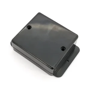 Apparatlåda FB29 66x66x25mm med fläns svart Billig