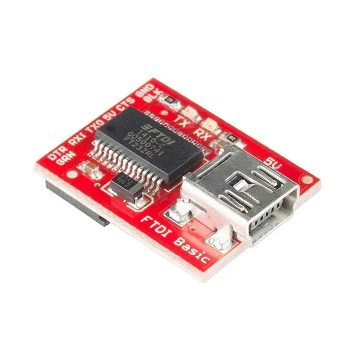 USB till TTL 5V (UART) seriell omvandlare - FTDI FT232RL I lager