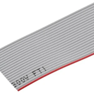 Flatkabel grå 20 ledare 1.27mm /m Sänkt pris