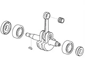 Extra rabatt Vevaxel Kpl