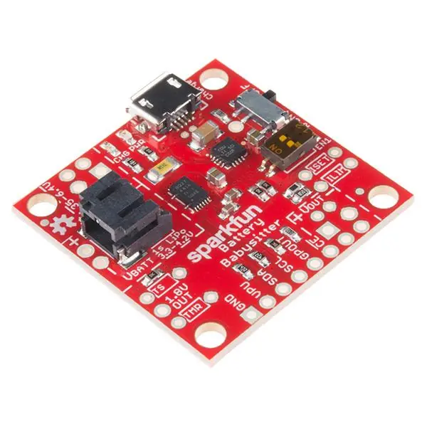 USB-micro övervakad laddarmodul Li-Ion/LiPo 0.1-1.5A I2C JST Fynd