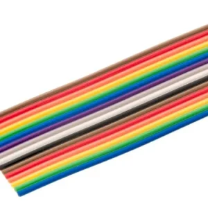 Endast idag Flatkabel flerfärgad 16 ledare 1.27mm /m