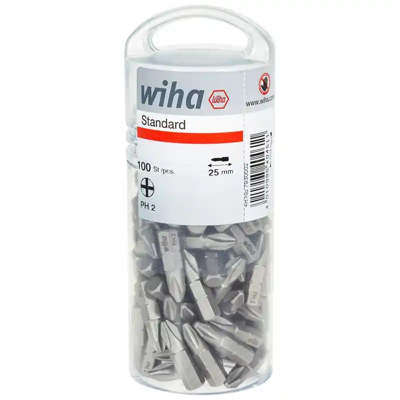 Begränsad tid BITSSATS STANDARD PH2X25MM 100ST/LÅDA SB