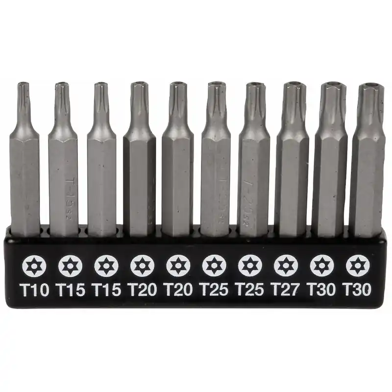 Erbjudandepris BITSSATS TORX 50MM 10 DELAR