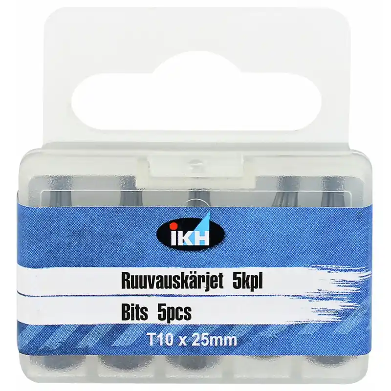 Rabatter BITS 5ST 25MM T10 FÄRGRING