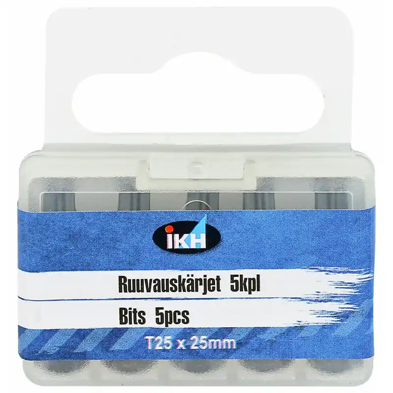 BITS 5ST 25MM T25 FÄRGRING Begränsat erbjudande