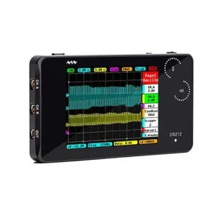 Oscilloskop 1MHz 2-kan handhållet DS212 Expressleverans