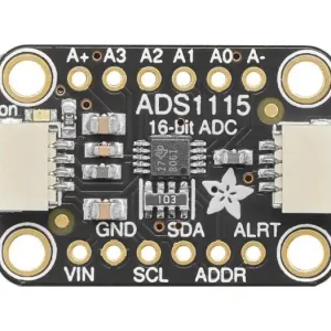 Begränsad tid ADC AD-omvandlare 4-kanal 16-bit med 16x PGA och Qwiic