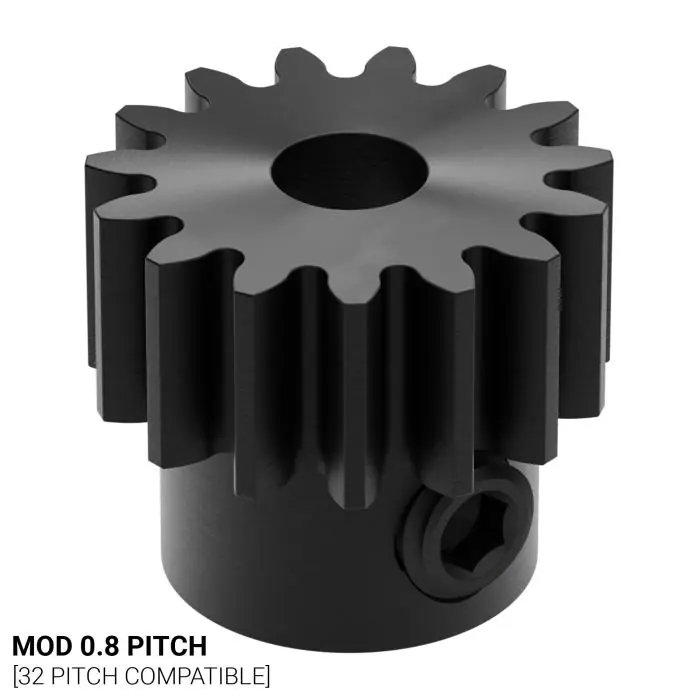 Säker betalning Kuggdrev MOD 0.8 15T &oslash;4mm