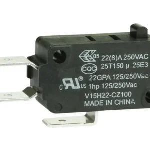 Mikrobrytare V15 250VAC 26A Rabatter