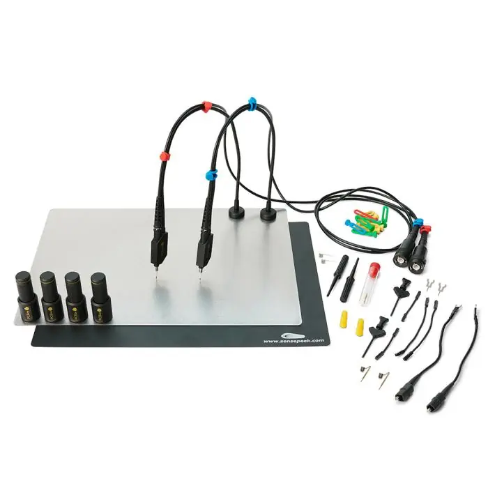 PCBite kit with 2x SQ500 500 MHz handsfree oscilloscope probes Kampanj