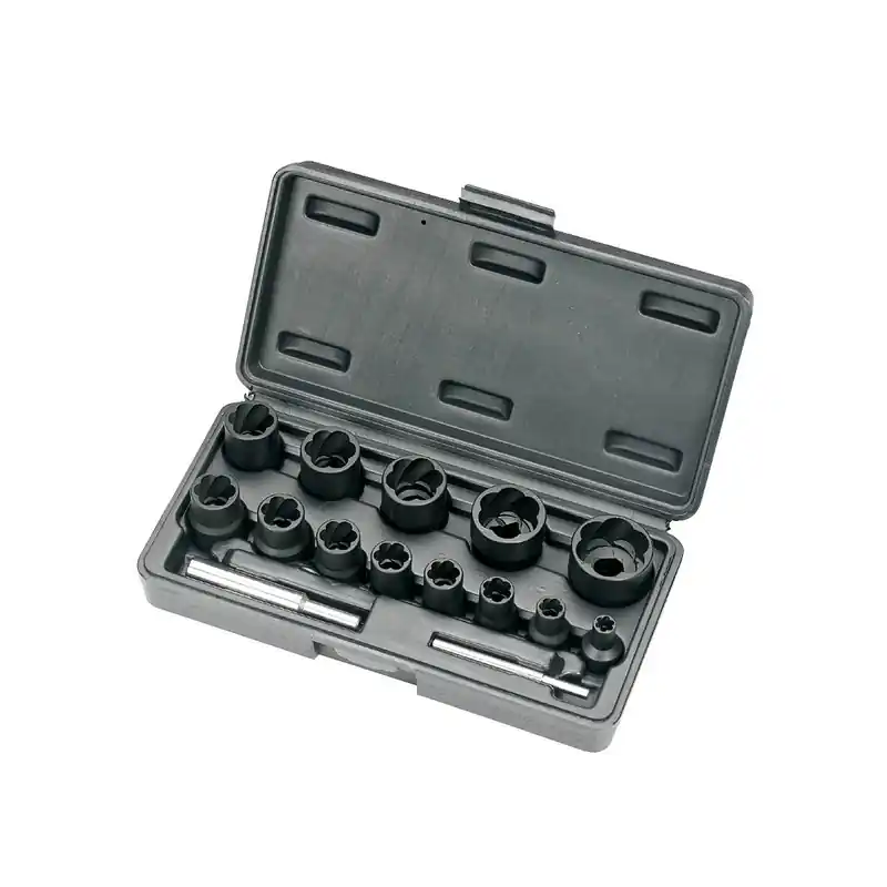 BULT- OCH MUTTERAVDRAGARE 1/4" OCH 1/2" 15-DELAR I lager