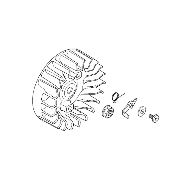 Begränsad tid Svänghjul Husqvarna 355FX, 355RX, 555FX, 555RX, FC2255, FC2256