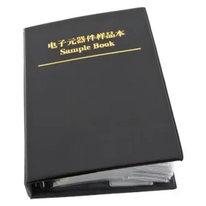 Pärm med 4600st kondensatorer SMD 0805 risnedsättning