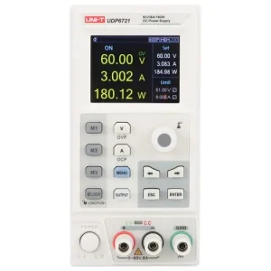 Programmerbart nätaggregat 0-60V 0-8A UNI-T UDP6721 Kundfavorit