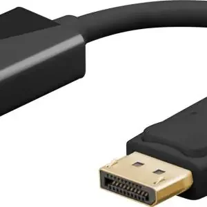 Adapter DisplayPort 1.2 till HDMI 1.4 (4K@30Hz) Endast idag