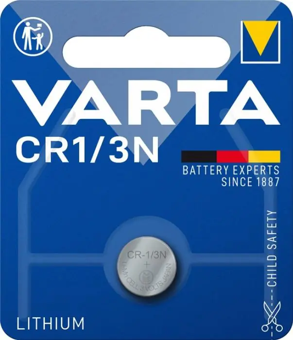 Fynd CR1/3N batteri litium 3V Varta