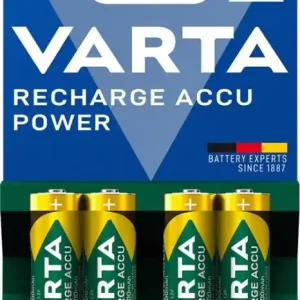 NiMH AA batteri laddbart 1.2V 2600mAh Varta 4-pack Endast idag