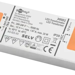 LED drivdon 12V (DC) 20W Reapris