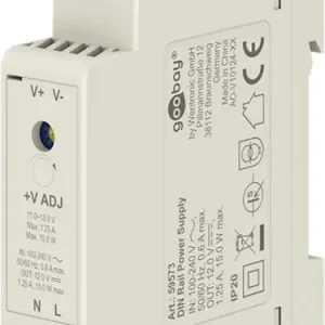 Switchat nätaggregat 12V 1.25A 15W DIN-skena Nedsatt pris