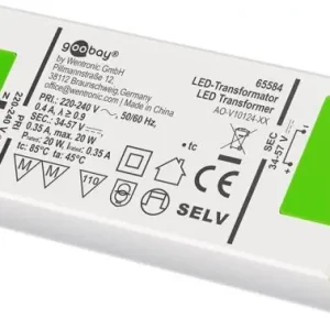 Erbjudandepris LED drivdon 350mA 20W - konstant ström