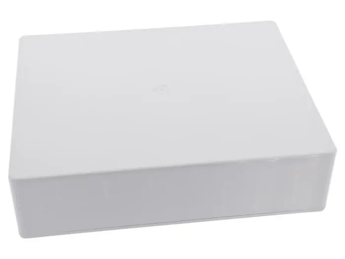 Apparatlåda 250x200x64mm ABS IP54 grå Snabb frakt