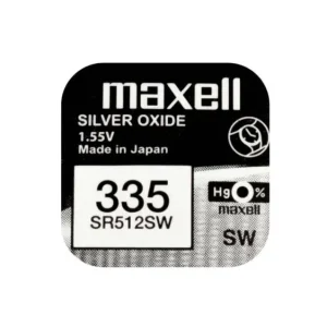 Begränsat erbjudande Knappcellsbatteri silveroxid 335 SR512 Maxell