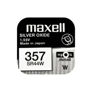 Köp online Knappcellsbatteri silveroxid 357 SR44 Maxell