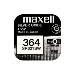 Beställ nu Knappcellsbatteri silveroxid 364 SR621 Maxell