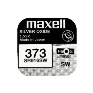 Kampanj Knappcellsbatteri silveroxid 373 SR916 Maxell