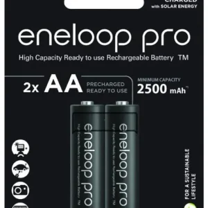 Populärt val Laddningsbar AA eneloop pro 2500mAh 2-pack