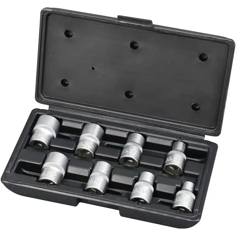 Köp nu HYLSSATS 1/2" 8 DELAR E-TORX 10-24MM