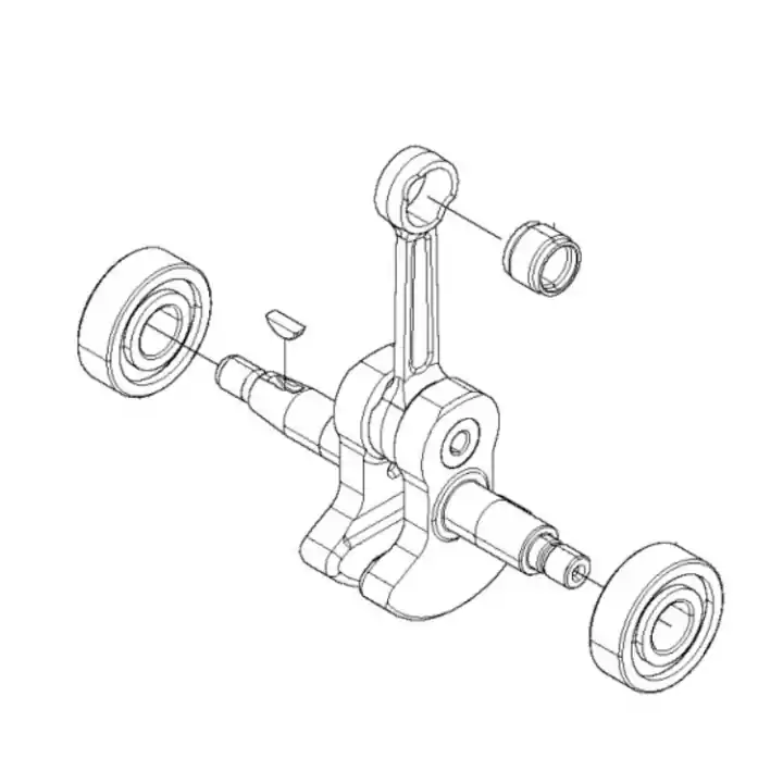 Vevaxel Komplett Nedsatt pris