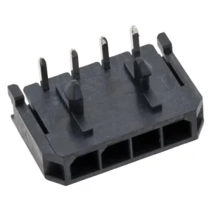 Sista chansen Stiftlist Micro-Fit hane 1x4p 3mm vinklad