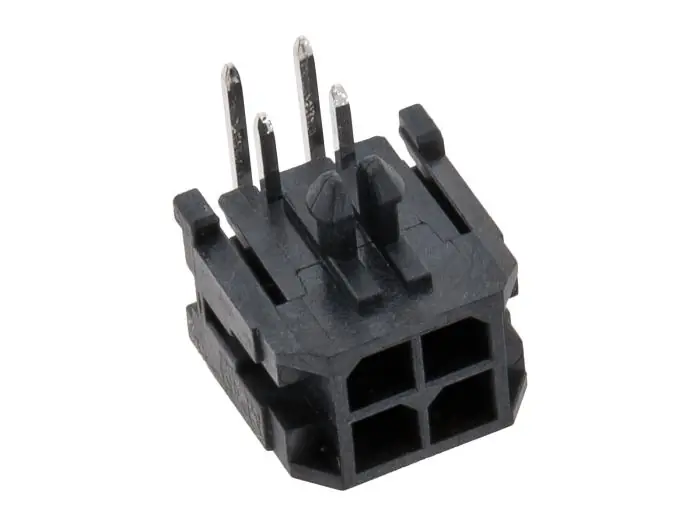 Stiftlist Micro-Fit hane 2x2p 3mm vinklad Utförsäljning