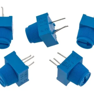 Snabb frakt Potentiometer 10k med ratt för kopplingsdäck 5-pack